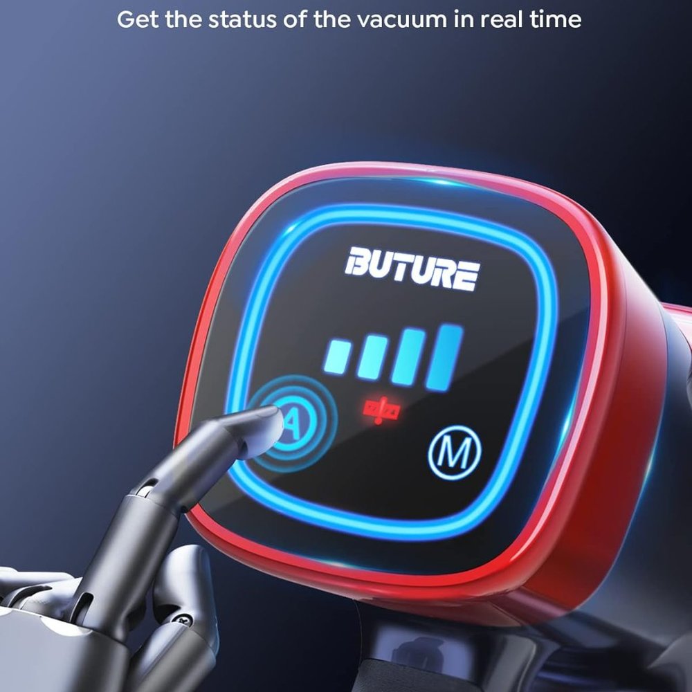 BuTure Cordless Vacuum Cleaner - 450W 38Kpa with Auto Mode Docking Station - Picture 2 of 8
